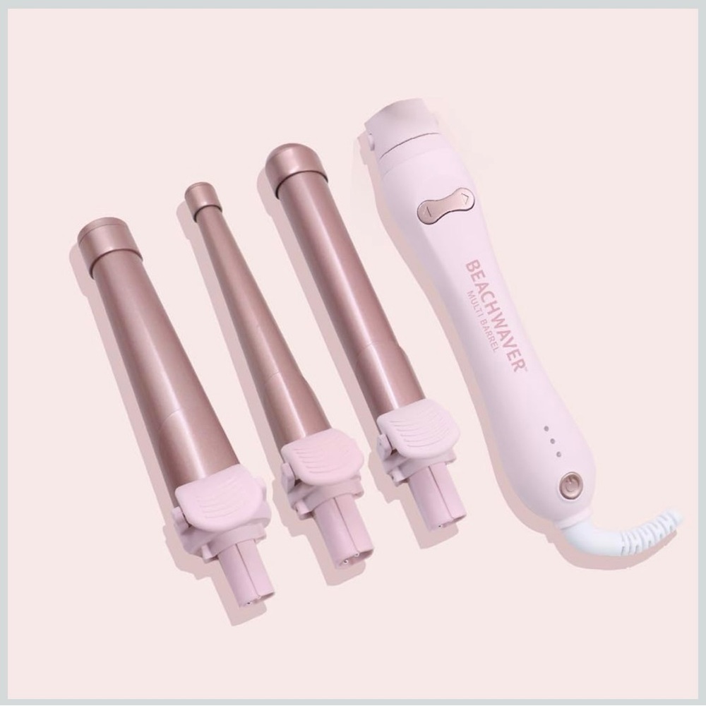 The Beachwaver Co. Pink and Gold Hair Styling Set - Picture 4 of 6